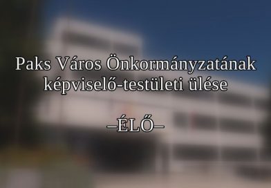 Paks Város Önkormányzatának képviselő-testületi ülése – 2024.12.18.